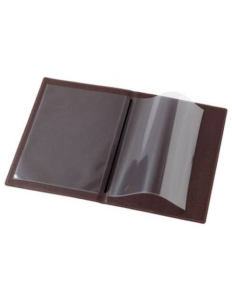 Inserti per portamenù Securit® in plastica A5 trasparente conf. da 10 - MC-TIA5