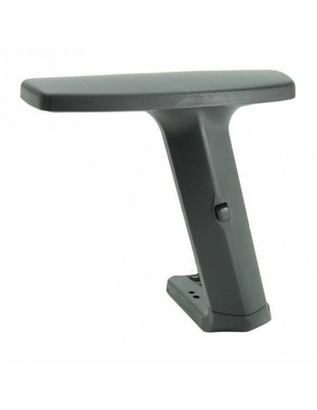 Coppia braccioli regolabili a T Unisit 2 D - nero - ACCBR2DR2