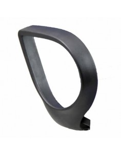 Coppia braccioli fissi ovali Unisit Jack nero - ACCBRJCF2