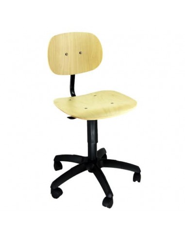 Sgabello tecnico Unisit Esos EOE6 basso - in faggio multistrato - EOE6