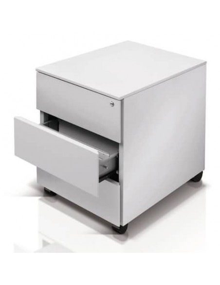 Cassettiera 3 cassetti Tecnical 2 grigio 41x58x55