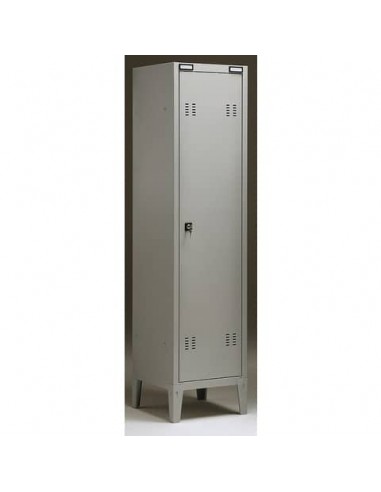 Spogliatoio Tecnical 2 a 1 posto acciaio 7/10 monoblocco 38x35x180 cm B1
