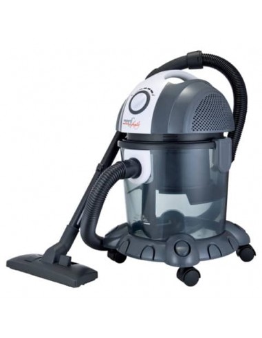 Bidone aspiratutto Melchioni 1400 W - capacità 15 l grigio - 30x30x48 cm 118140006