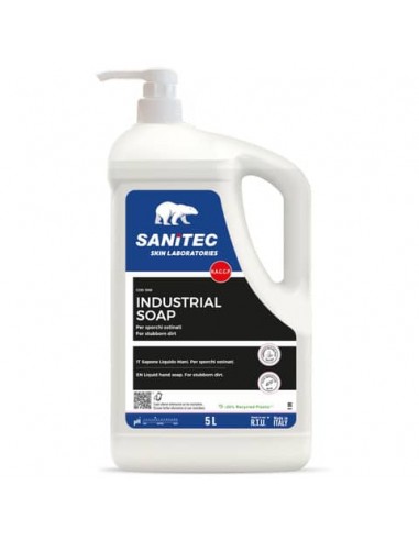 Sapone liquido specifico per lo sporco ostinato Sanitec Industrial Soap 5 L / 5 kg - 1045