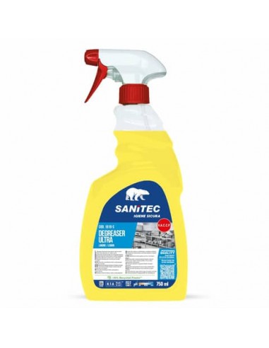 Sgrassatore concentrato multisuperficie SANITEC Ultra limone  - 750 ml 1810-S