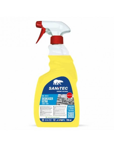 Sgrassatore concentrato multisuperficie SANITEC Ultra limone  - 750 ml 1810-S