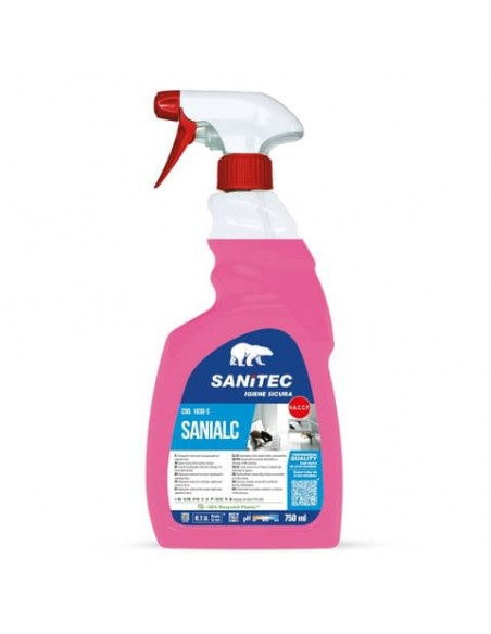 Detergente multisuperficie spray SANITEC Sanialc 750 ml 1830-S