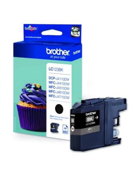 Cartuccia inkjet LC-123 Brother nero  LC-123BK