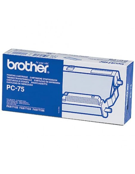 Nastro alta resa TTR Brother nero  PC-75