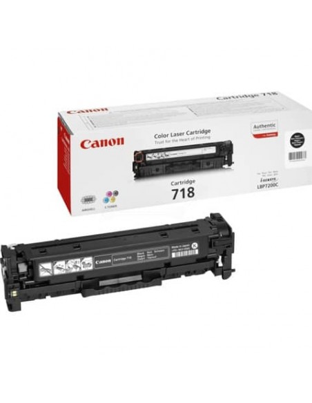 Toner CRG 718 BK Canon nero  2662B002