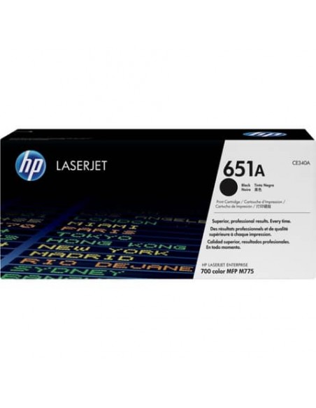 Toner 651A HP nero standard CE340A