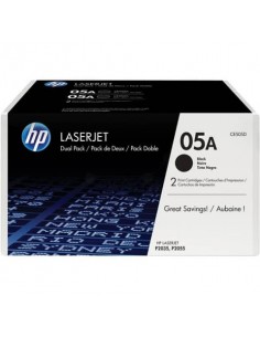 Toner 05A HP nero  Conf. 2 - CE505D