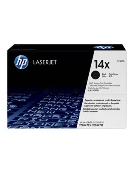 Toner alta capacità 14X HP nero  CF214X