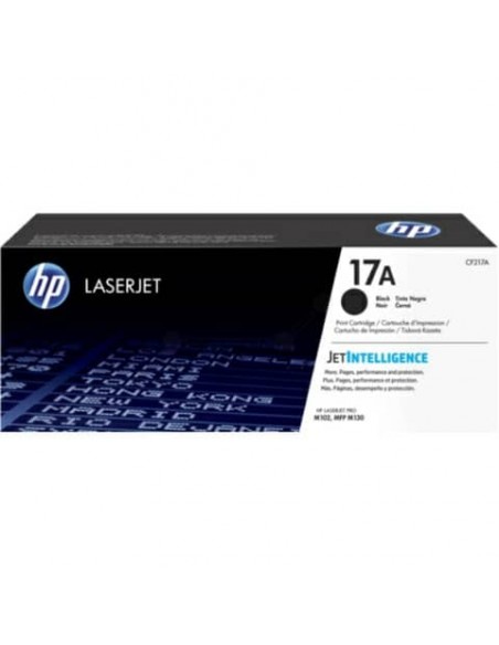 Toner 17A HP nero  CF217A