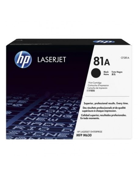 Toner 81A HP nero  CF281A