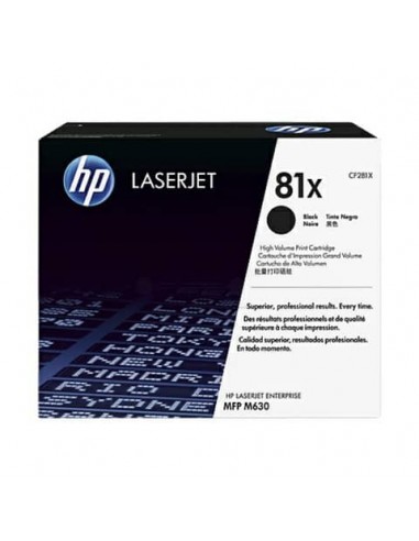 Toner alta capacità 81X HP nero  CF281X