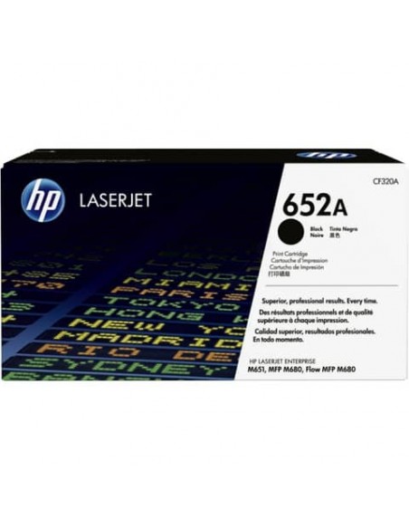 Toner 652A HP nero  CF320A