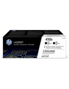Toner alta capacità 410X HP nero  Conf. 2 - CF410XD
