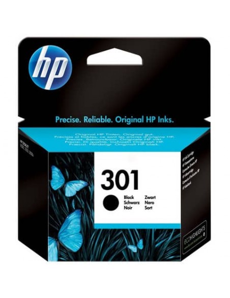 Cartuccia inkjet 301 HP nero  CH561EE