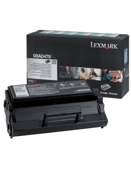 Toner alta resa return program Lexmark nero 08A0478