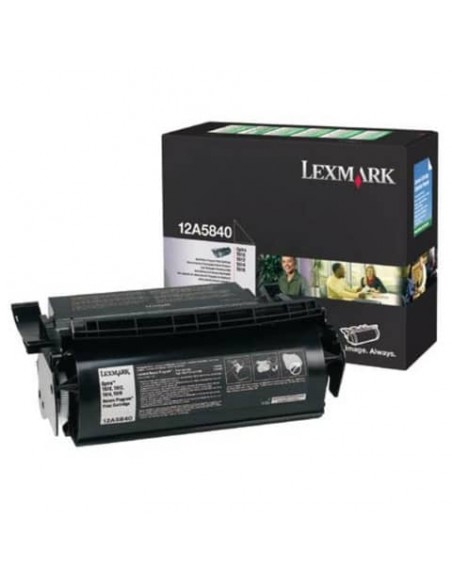 Toner return program Lexmark nero  12A5840
