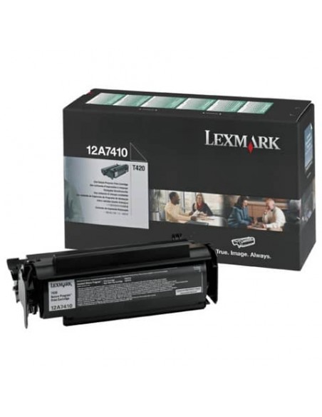 Toner Return Program Lexmark nero 12A7410