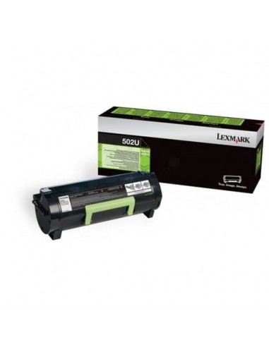Toner altissima resa 502UE Lexmark nero  50F2U0E