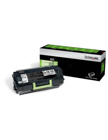 Toner return program 522 Lexmark nero  52D2000