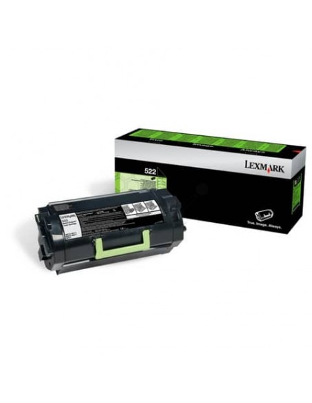 Toner return program 522 Lexmark nero  52D2000