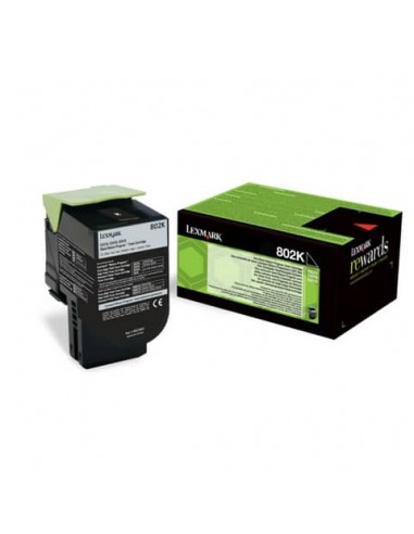 Toner return program 802K Lexmark nero  80C20K0