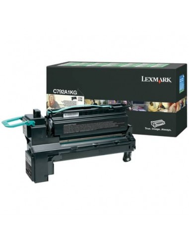 Toner return program Lexmark nero  C780A1KG