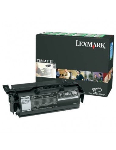 Toner return program Lexmark nero  T650A11E