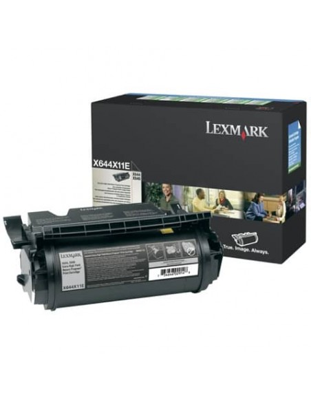 Toner altissima resa return program Lexmark nero X644X11E