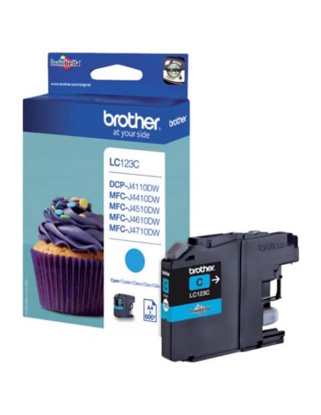 Cartuccia inkjet LC-123 Brother ciano  LC-123C