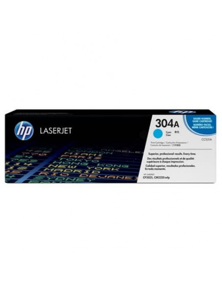 Toner 304A HP ciano  CC531A