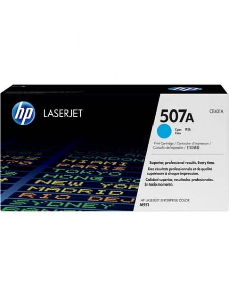 Toner 507A HP ciano  CE401A