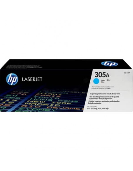 Toner 305A HP ciano  CE411A