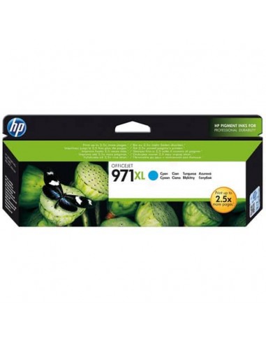 Cartuccia inkjet alta capacità 971XL HP ciano CN626AE