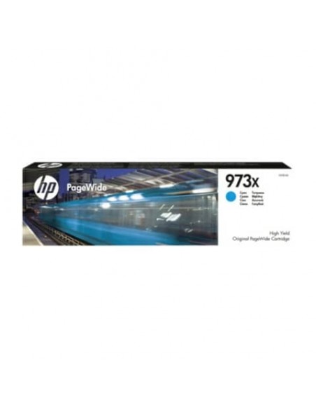 Cartuccia inkjet alta capacità 973X HP ciano F6T81AE