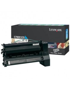 Toner altissima resa return program Lexmark ciano C782X1CG
