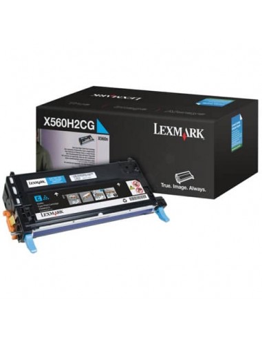 Toner alta resa Lexmark ciano  X560H2CG