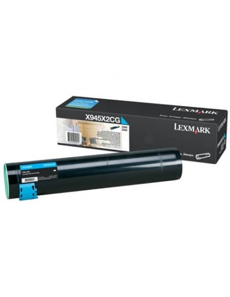 Toner alta resa Lexmark ciano  X945X2CG