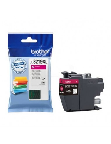 Cartuccia inkjet alta resa Brother magenta LC-3219XLM