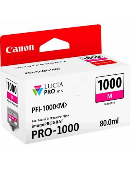 Cartuccia inkjet PFI-1000M Canon magenta  0548C001