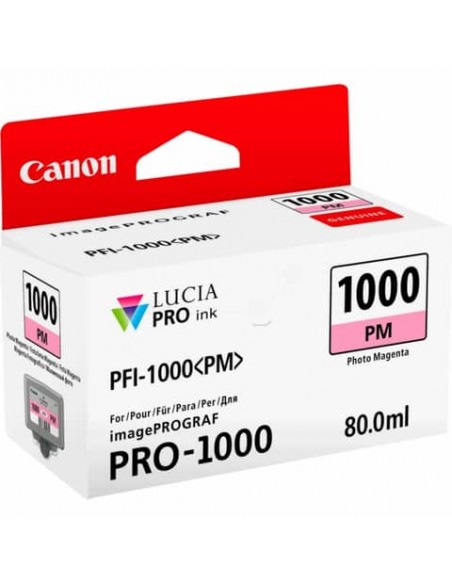 Cartuccia inkjet PFI-1000PM Canon magenta foto 0551C001