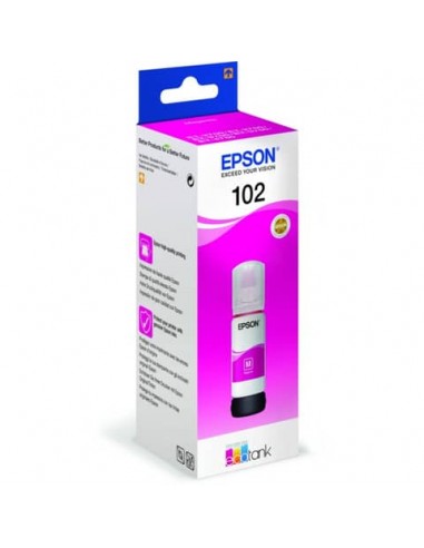 Serbatoio inchiostro 102 Epson magenta  C13T03R340