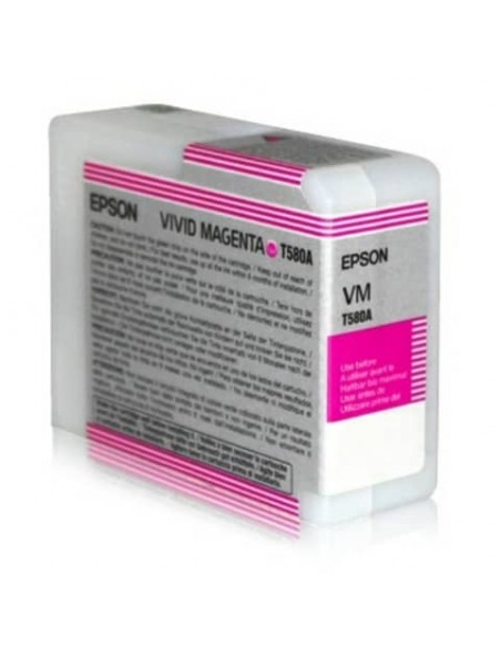 Cartuccia inkjet ink pigmentato T580A Epson magenta C13T580A00
