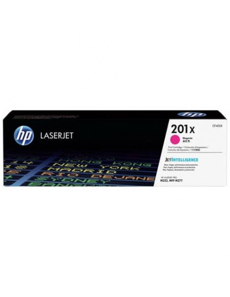 Toner alta capacità 201X HP magenta  CF403X