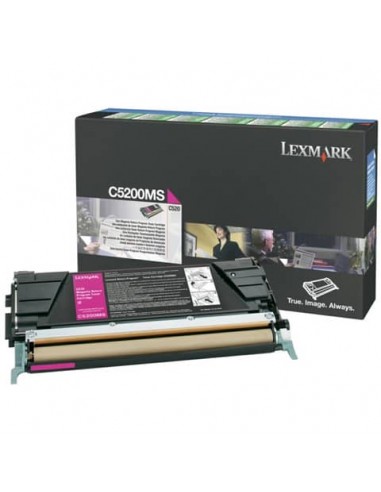 Toner return program Lexmark magenta  C5200MS