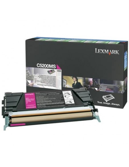 Toner return program Lexmark magenta  C5200MS